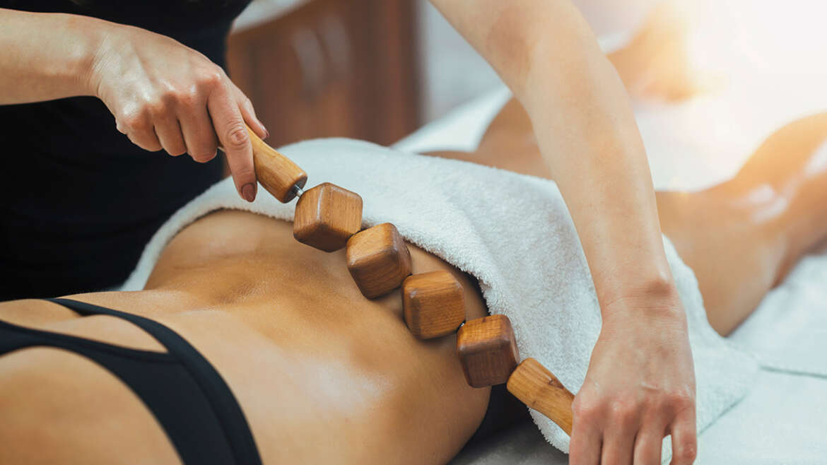 Tratamiento corporal con Maderoterapia